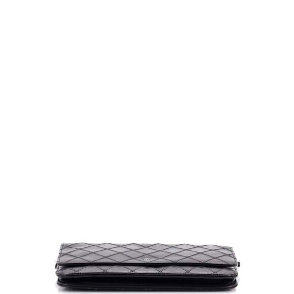 Chanel Diamond Stitch Wallet On Chain #152522C19B - Picture 5 of 9